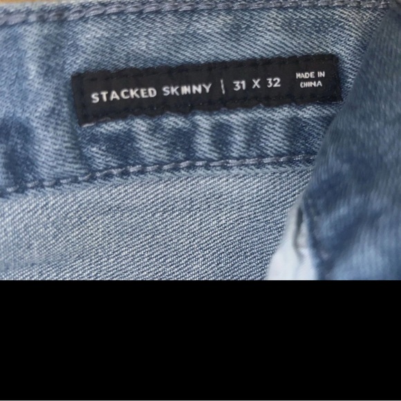 Men’s 31 x 32 Stacked Skinny Pacsun Jeans NWOT - Picture 4 of 8